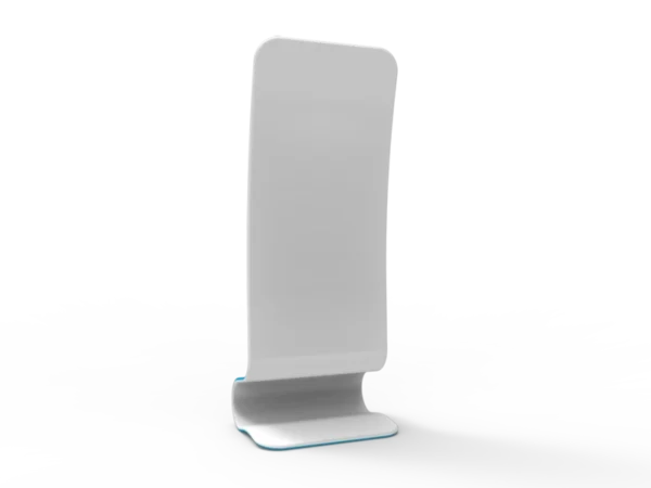 Literature Display Stand with Printed Fabric banner - Image 3