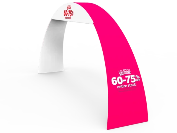 Custom Arch Banner Stand AR 04 - Image 3