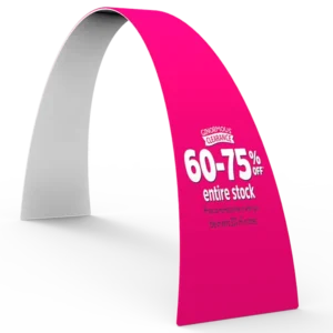 Custom Arch Banner Stand AR 04