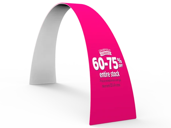 Custom Arch Banner Stand AR 04