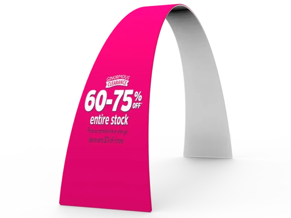 Custom Arch Banner Stand AR 04 - Image 2
