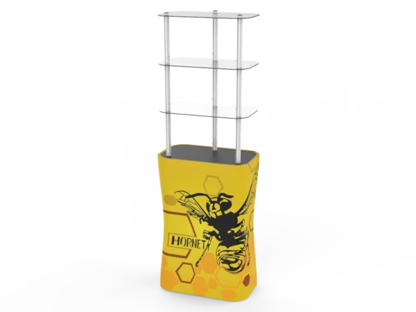 Rectangular display tower