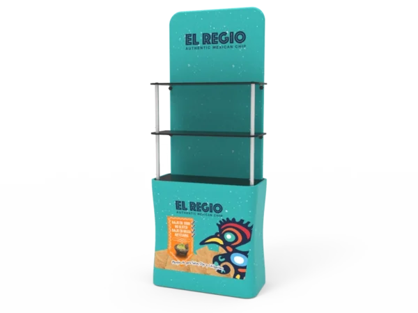 Display stand with shelves