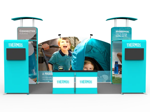 10 x 20 ft Portable Exhibit Kit 14
