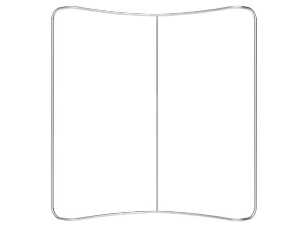 7.5 x 7.5 ft Curved tension fabric backwall - Image 2