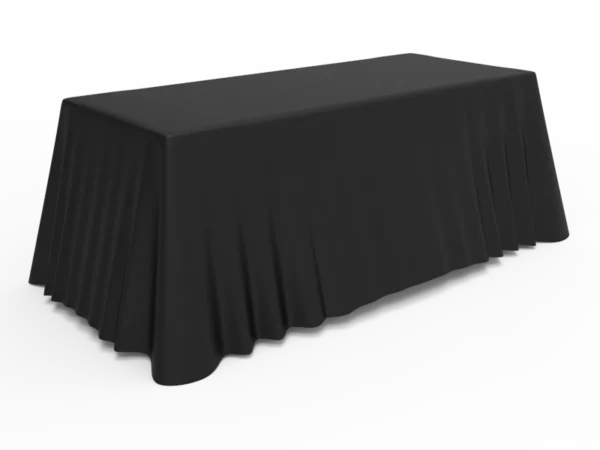 6 ft Loose fit 1-side print table cover - Image 3