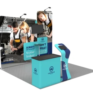 10 x 10 ft Portable Exhibit Kit 03