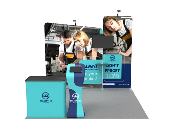 10 x 10 ft Portable Exhibit Kit 03 - Image 2