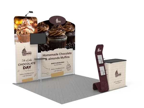 10 x 10 ft Portable Exhibit Kit 04 - Image 2