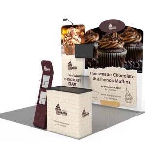 10 x 10 ft Portable Exhibit Kit 04