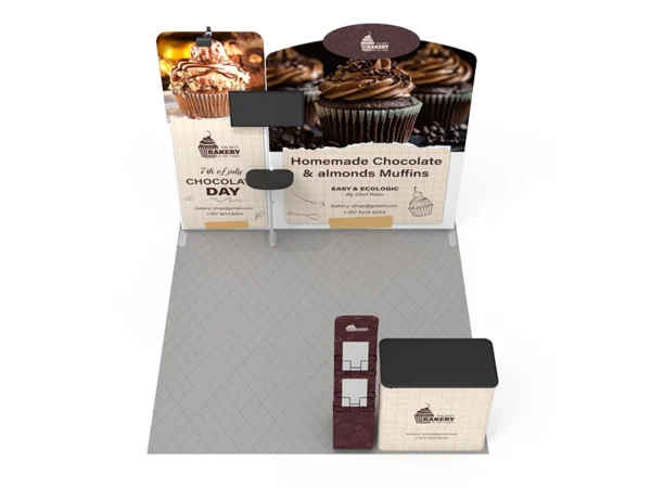 10 x 10 ft Portable Exhibit Kit 04 - Image 4