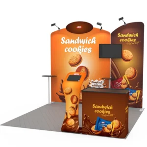 10 x 10 ft Portable Exhibit Kit 05