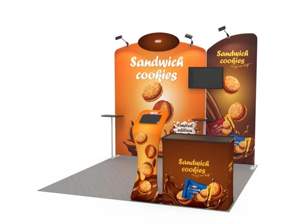10 x 10 ft Portable Exhibit Kit 05