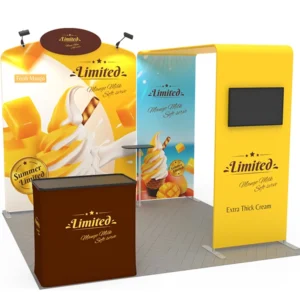 10 x 10 ft Portable Exhibit Kit 08