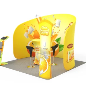 10 x 10 ft Portable Exhibit Kit 09