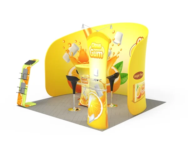 10 x 10 ft Portable Exhibit Kit 09