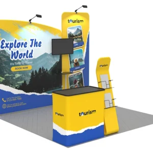 10 x 10 ft Portable Exhibit Kit 13