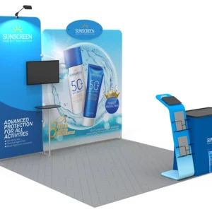10 x 10 ft Portable Exhibit Kit 14