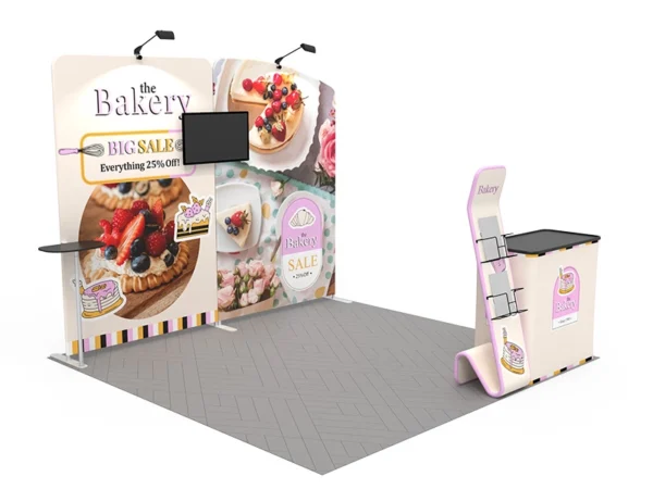 10 x 10 ft Portable Exhibit Collection A1