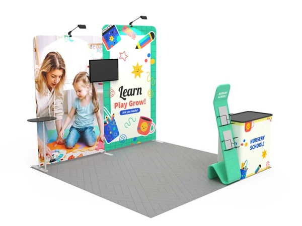 10 x 10 ft Portable Exhibit Collection B