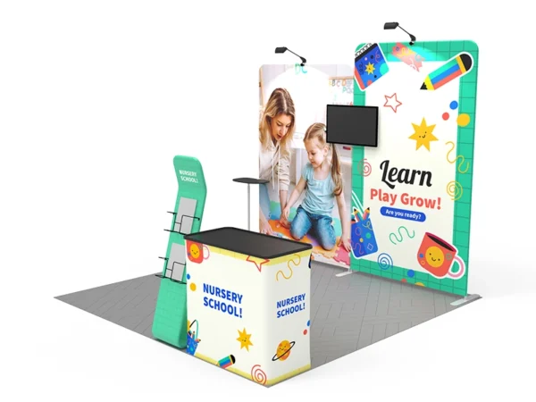 10 x 10 ft Portable Exhibit Collection B - Image 4
