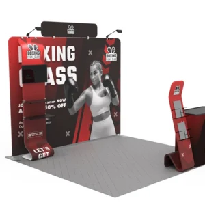 10 x 10 ft Portable Exhibit Collection F