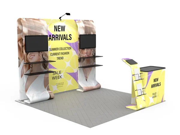 10 x 10 ft Portable Exhibit Collection G