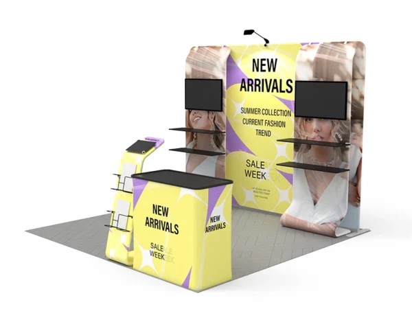 10 x 10 ft Portable Exhibit Collection G - Image 5