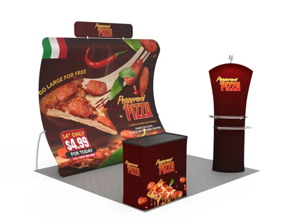 10 x 10 ft Portable Exhibit Collection H