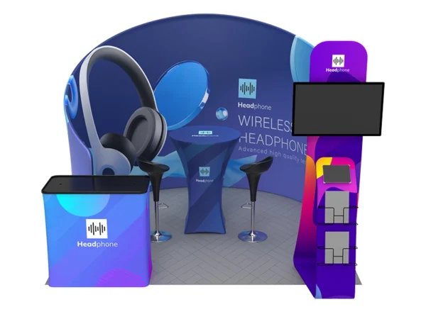 10 x 10 ft Portable Exhibit Collection K