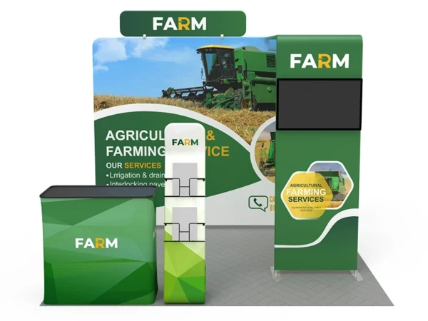 10 x 10 ft Portable Exhibit Collection M