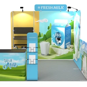 10 x 10 ft Portable Exhibit Collection O