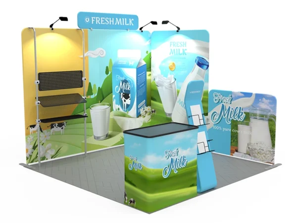 10 x 10 ft Portable Exhibit Collection O - Image 5