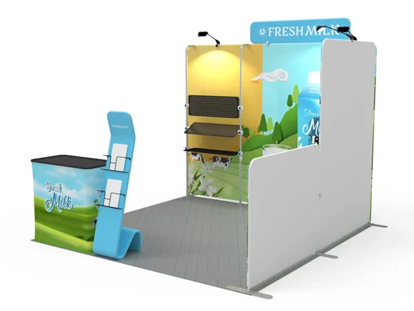10 x 10 ft Portable Exhibit Collection O - Image 4