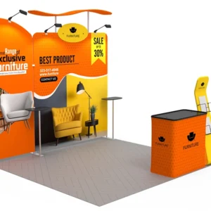 10 x 10 ft Portable Exhibit Collection R