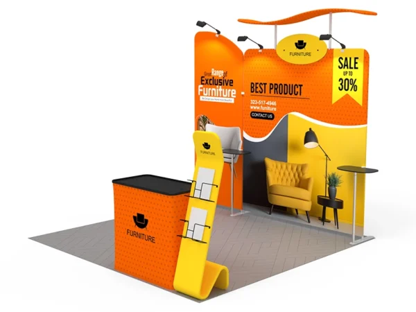 10 x 10 ft Portable Exhibit Collection R - Image 5