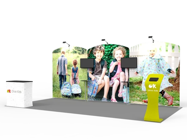10 x 20ft Portable Exhibition Stand Display Booth 03 - Image 2