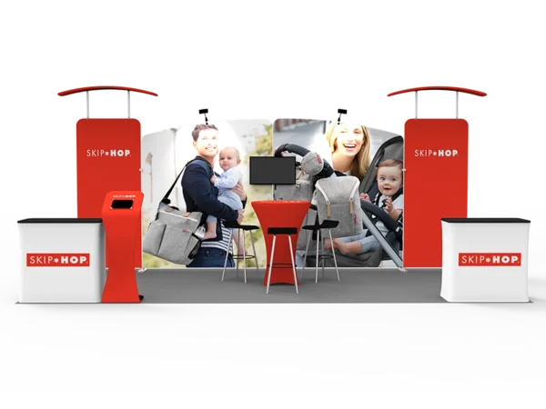 10 x 20 ft Portable Exhibit Kit 07