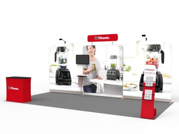 10 x 20ft Portable Exhibition Stand Display Booth 08 - Image 2