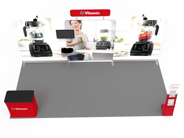 10 x 20ft Portable Exhibition Stand Display Booth 08 - Image 4
