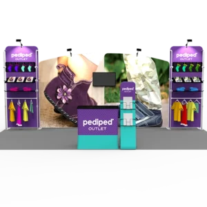 10 x 20 ft Portable Exhibit Kit 16