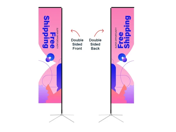 Rectangular Banner with Cross Base - Image 9