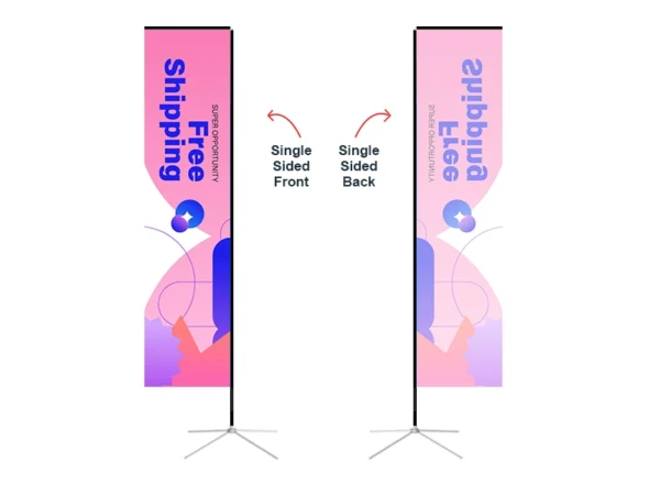 Rectangular Banner with Cross Base - Image 4