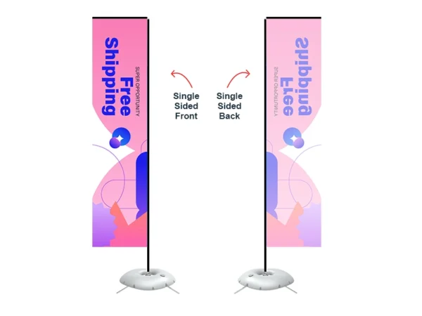 Rectangular Banner with Cross Base - Image 3