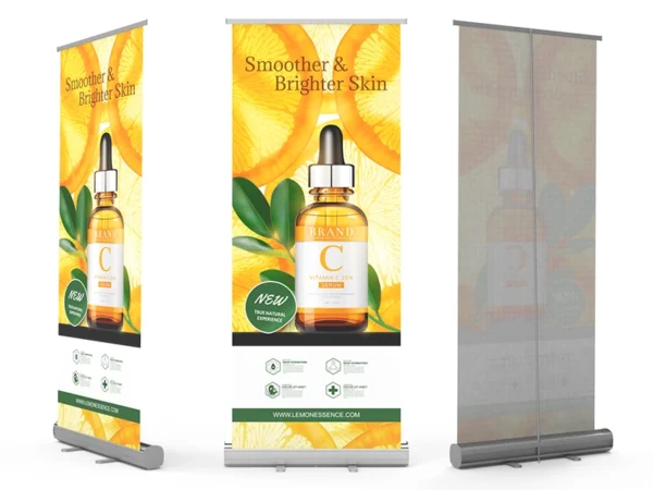 Standard Single Side Printed Roll Up Banner Stand - Image 5