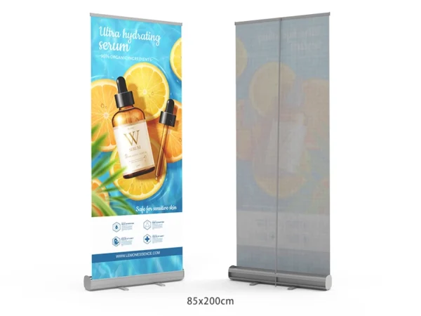 Standard Single Side Printed Roll Up Banner Stand - Image 2