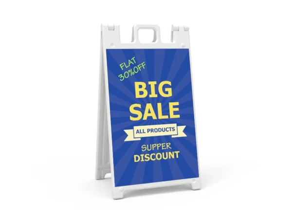 Sandwich Board A-Frame Sign - Premium - Image 4