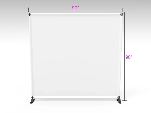 Telescopic Chroma Key Tension Fabric Backdrop 8x8ft - Image 2