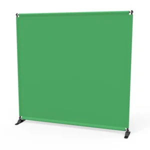 Telescopic Chroma Key Tension Fabric Backdrop 8x8ft - White