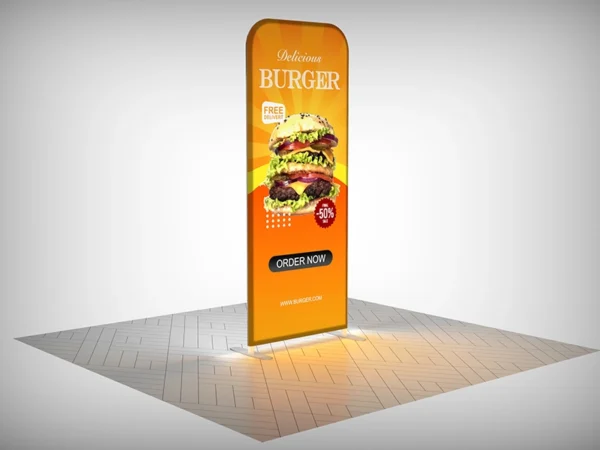 3 ft Freestanding LED backlit backdrop - Image 3